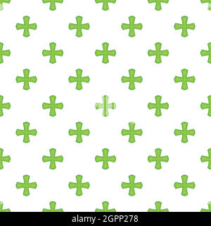 Sign of Columbus pattern, cartoon style Stock Vector