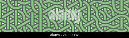 Computer-generated Hexagon Tile Connection art background design illustration Stock Vector