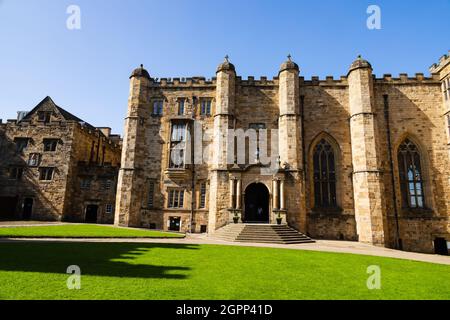 Durham Castle, Durham University student accommodation. Stock Photo