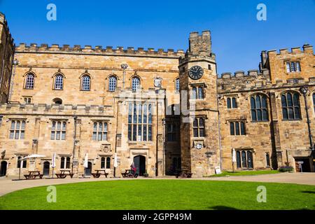 Durham Castle, Durham University student accommodation. Stock Photo