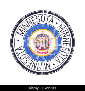 Minnesota rubber stamp Stock Vector