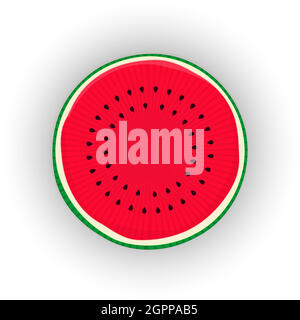 Watermelon icon Stock Vector