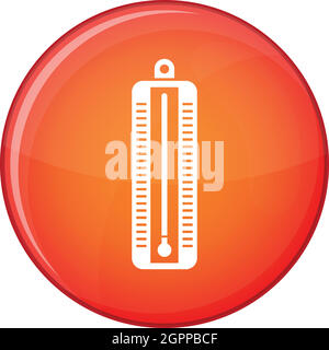 Thermometer indicates low temperature icon Stock Vector