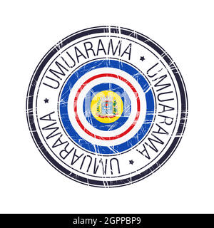 City of Umuarama, Brazil vector stamp Stock Vector