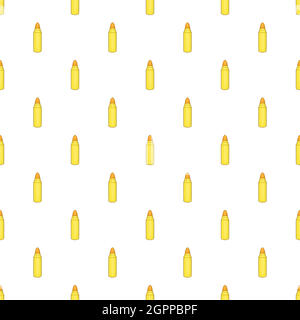 Expanding bullets pattern, cartoon style Stock Vector