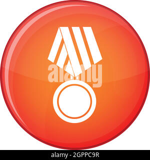 Medal award military flat icon Stock Vector Image & Art - Alamy