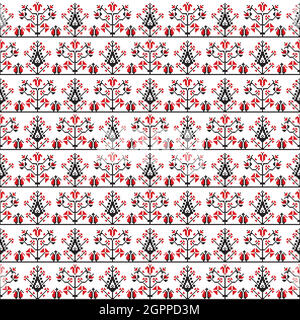 Romanian traditional pattern Stock Vector