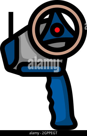 Scotch Tape Dispenser Icon Stock Vector