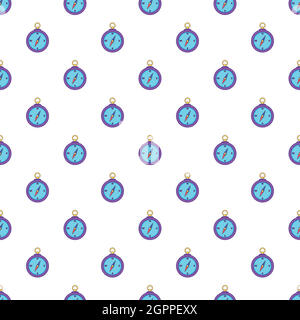 Compass pattern, cartoon style Stock Vector