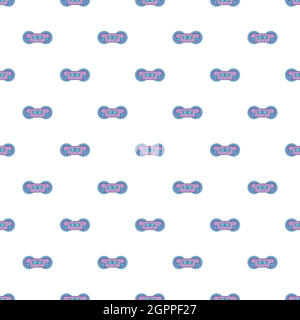 Train wheels pattern, cartoon style Stock Vector