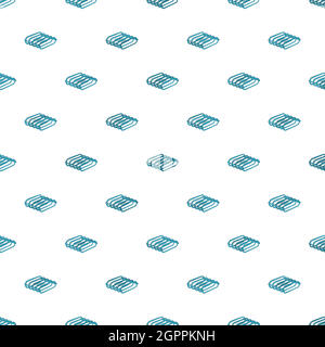Parking for bicycle pattern, cartoon style Stock Vector