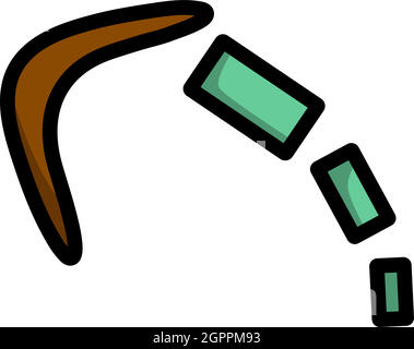 Cashback Boomerang Icon Stock Vector