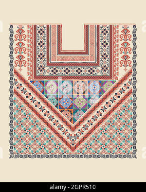 Palestinian pattern 10 Stock Vector