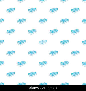 Tomb pattern, cartoon style Stock Vector