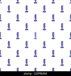 Game joystick pattern, cartoon style Stock Vector