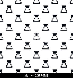 Scanner pattern, simple style Stock Vector
