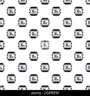 Speedometer for bike pattern, simple style Stock Vector