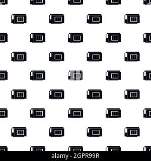 Continuous ink supply system pattern, simple style Stock Vector