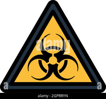 Biohazard Icon Stock Vector