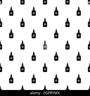 Insect spray pattern, simple style Stock Vector