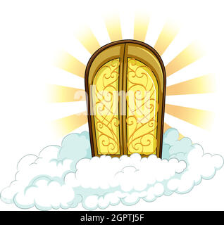 gates of heaven clipart