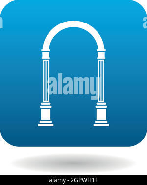 Entrance arch icon, simple style Stock Vector Image & Art - Alamy