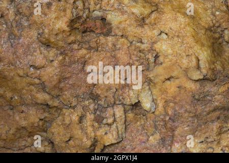 rocky stone surface background texture, closeup view, natural abstract or photography backdrop Stock Photo