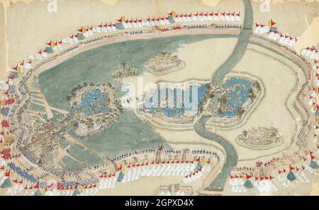 The Taiping Rebellion, after 1864. Private Collection. Stock Photo