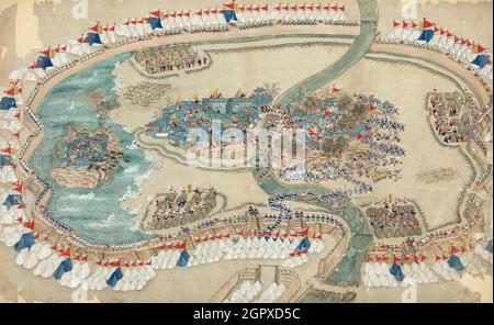 The Taiping Rebellion, after 1864. Private Collection. Stock Photo