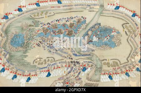 The Taiping Rebellion, after 1864. Private Collection. Stock Photo