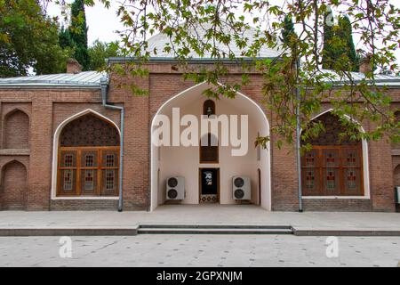 Ganja Juma Mosque. Shah Abbas Mosque in Ganja city 17th century Stock Photo