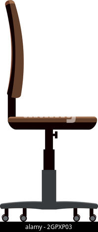 Chair for office icon, cartoon style Stock Vector