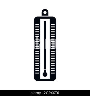 Thermometer indicates low temperature icon Stock Vector