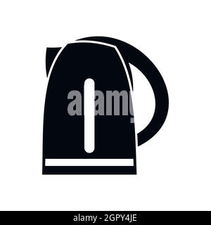 Electric kettle icon, simple style Stock Vector