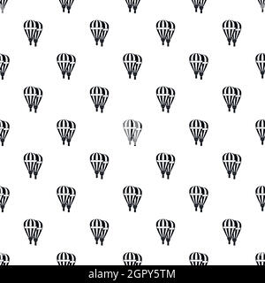 Balloons pattern, simple style Stock Vector