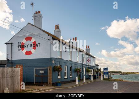 The Ferry Boat Inn on Hayling Island, Hampshire, UK Stock Photo