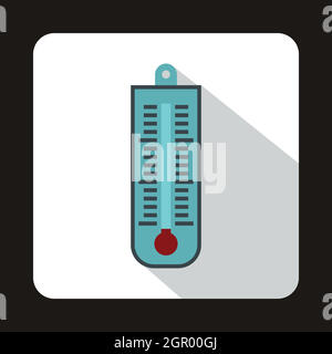 Thermometer indicates low temperature icon Stock Vector