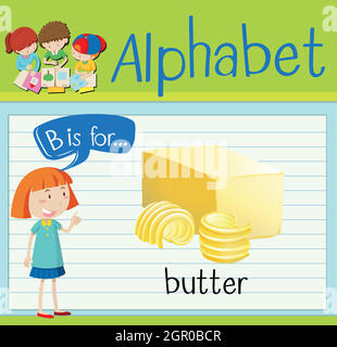 Flashcard letter F is for fat Stock Vector Image & Art - Alamy