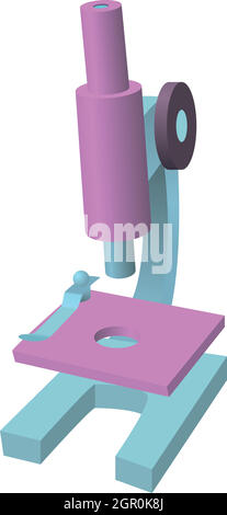 Microscope icon, cartoon style Stock Vector Image & Art - Alamy