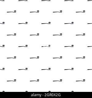 Toothbrush pattern, simple style Stock Vector