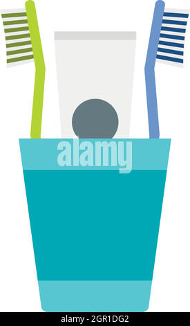 toothpaste dental care icon image Stock Vector Image & Art - Alamy