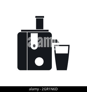 Juicer icon, simple style Stock Vector