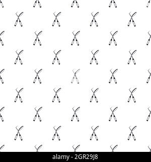 Instruments for dental treatment pattern Stock Vector