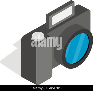 Camera icon, isometric 3d style Stock Vector Image & Art - Alamy
