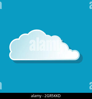 Rain cloud icon Stock Vector