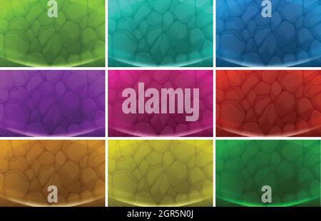 Sets of backgrounds Stock Vector