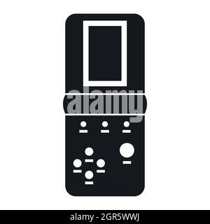 Tetris icon in simple style Stock Vector