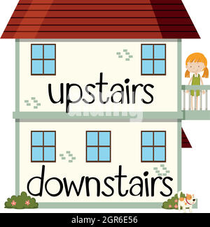 upstairs clipart