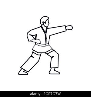 icon dragon kung fu fighter