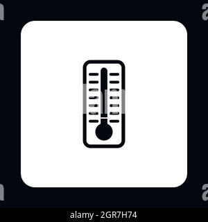 Thermometer indicates low temperature icon Stock Vector